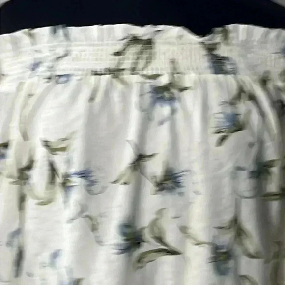 Umgee Floral Off The Shoulder Mini Dress Tunic Size S - Picture 4 of 6